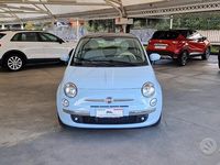 Usata Fiat 500 Lounge 75 CV (55 kW) 2009 Blu Cabrio
