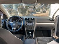 Usata VW Golf VI Highline 140 CV (102 kW) 2011 Bianco Utilitaria