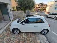 Usata Fiat 500 Lounge 95 CV (69 kW) 2018 Bianco Utilitaria