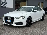 Usata Audi A6 S-Line 177 CV (130 kW) 2012 Bianco Berlina