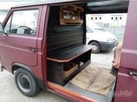 Usata VW T3 1985 Rosso Furgone