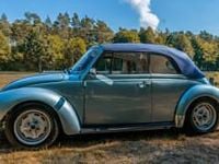 Usata VW Käfer 50 CV (36 kW) 1973 Blu Cabrio