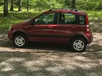 Usata Fiat Panda 4x4 2006 Rosso Utilitaria