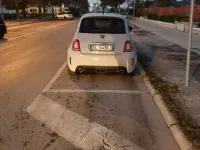 Usata Abarth 500 135 CV (99 kW) 2012 Grigio Berlina