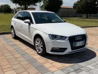 Usata Audi A3 Ambition 110 CV (80 kW) 2016 Bianco Berlina