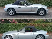 Usata BMW Z3 140 CV (102 kW) 1997 Grigio Cabrio