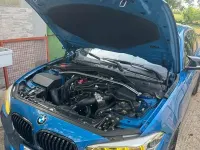 Usata BMW 125 M Performance 224 CV (164 kW) 2017 Blu Utilitaria
