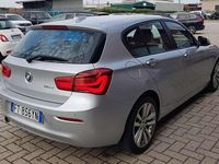 Usata BMW 116 Advantage 116 CV (85 kW) 2018 Argento Utilitaria