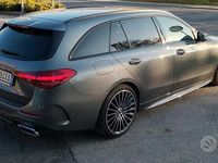 Usata Mercedes C220 AMG line 200 CV (147 kW) 2022 Grigio Station wagon