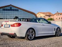 Usata BMW 420 M Sport 184 CV (135 kW) 2014 Bianco Cabrio