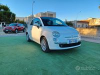 Usata Fiat 500C Lounge 95 CV (69 kW) 2012 Bianco Cabrio