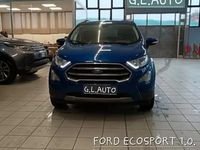 Usata Ford Ecosport ST-Line 100 CV (73 kW) 2018 Blu SUV