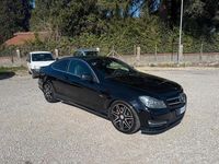 Usata Mercedes C250 Avantgarde 204 CV (150 kW) 2012 Nero Coupé