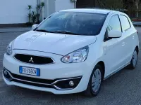 Usata Mitsubishi Space Star Invite 71 CV (52 kW) 2016 Bianco Utilitaria
