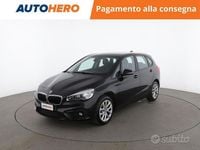 Usata BMW 218 Advantage 136 CV (100 kW) 2017 Nero Monovolume