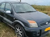 Gebraucht Ford Fusion 68 PS (50 kW) 2006 Schwarz Kleinwagen