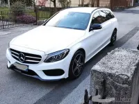 Usata Mercedes C220 170 CV (125 kW) 2016 Bianco Station wagon