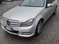 Usata Mercedes C200 Avantgarde 136 CV (100 kW) 2011 Grigio Berlina