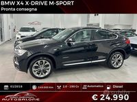Usata BMW X4 M Sport 190 CV (139 kW) 2018 Nero SUV