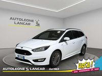 Usata Ford Focus ST-Line 120 CV (88 kW) 2017 Bianco Station wagon
