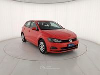 Usata VW Polo Trendline 65 CV (47 kW) 2018 Rosso opaco Utilitaria