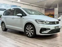Usata VW Touran R-line 116 CV (85 kW) 2018 Bianco ghiaccio met. Monovolume