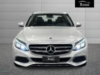Usata Mercedes C220 Sport 170 CV (125 kW) 2018 Grigio chiaro metallizzato Berlina