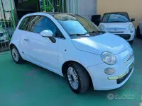 Usata Fiat 500 Lounge 69 CV (50 kW) 2009 Bluazzurro Cabrio