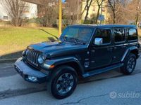 Usata Jeep Wrangler Unlimited Overland 200 CV (147 kW) 2019 Grigio SUV