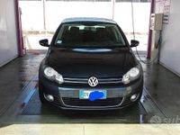 Usata VW Golf VI 110 CV (80 kW) 2009 Blu Utilitaria
