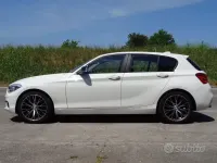 Usata BMW 116 Sport Line 110 CV (80 kW) 2019 Bianco Utilitaria