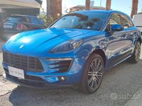 Usata Porsche Macan S 250 CV (183 kW) 2016 Blu SUV