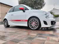 Usata Abarth 500 135 CV (99 kW) 2008 Bianco Utilitaria