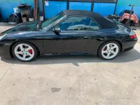 Usata Porsche 996 320 CV (235 kW) 2005 Nero Cabrio