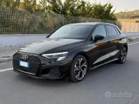Usata Audi A3 S-Line 150 CV (110 kW) 2022 Nero Berlina