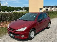Usata Peugeot 206 2005 Rosso Utilitaria
