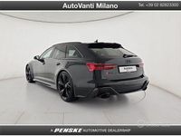 Usata Audi RS6 Ambiente 600 CV (441 kW) 2022 Nero Station wagon