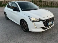 Usata Peugeot 208 101 CV (74 kW) 2020 Bianco Utilitaria