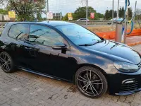 Usata VW Golf VI R 271 CV (199 kW) 2011 Nero Utilitaria