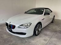 Usata BMW 640 Cabriolet 313 CV (230 kW) 2013 Bianco Cabrio