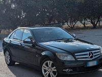 Usata Mercedes C200 136 CV (100 kW) 2009 Nero Berlina