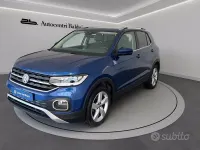 Usata VW T-Cross Advance 150 CV (110 kW) 2020 Blu SUV