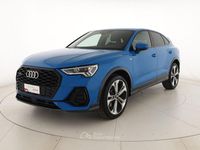 Usata Audi Q3 Sportback S-Line 200 CV (147 kW) 2021 Blu SUV