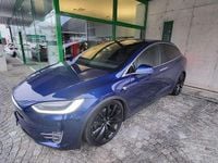 Usata Tesla Model X 386 kW (525 CV) 2017 Blu/azzurro SUV