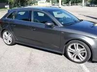 Usata Audi A3 S-Line 150 CV (110 kW) 2016 Grigio Berlina