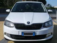 Usata Skoda Fabia Ambition 90 CV (66 kW) 2015 Bianco Berlina