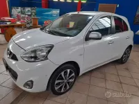 Gebraucht Nissan Micra Tekna 80 PS (58 kW) 2015 Weiß Kleinwagen