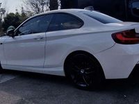 Usata BMW 218 Sport Line 143 CV (105 kW) 2014 Bianco Coupé