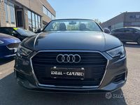 Usata Audi A3 Cabriolet Sport 150 CV (110 kW) 2018 Grigio Cabrio