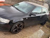 Usata Audi A3 150 CV (110 kW) 2003 Nero Utilitaria